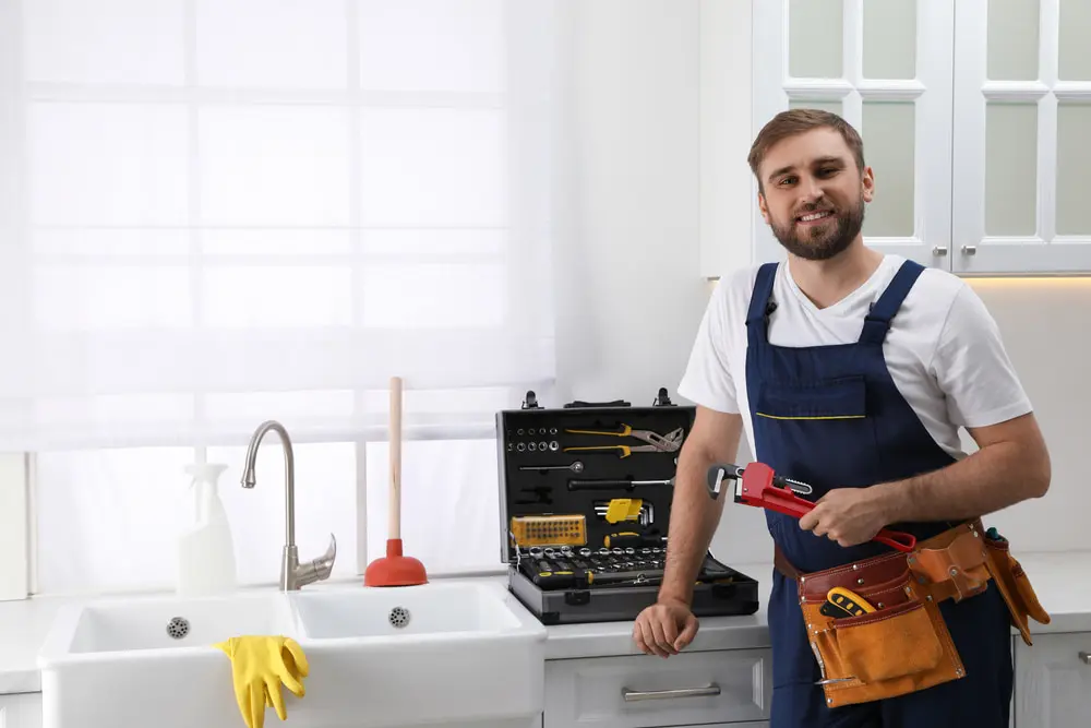 What does plumbing work include