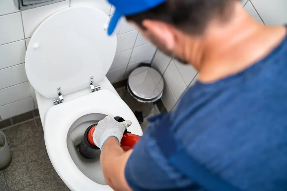 What type of work is most generally included under plumbing