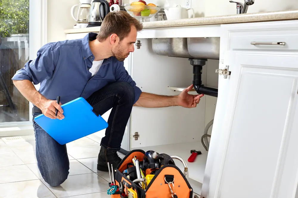 How do you fix a leaking pipe joint without taking it apart?
